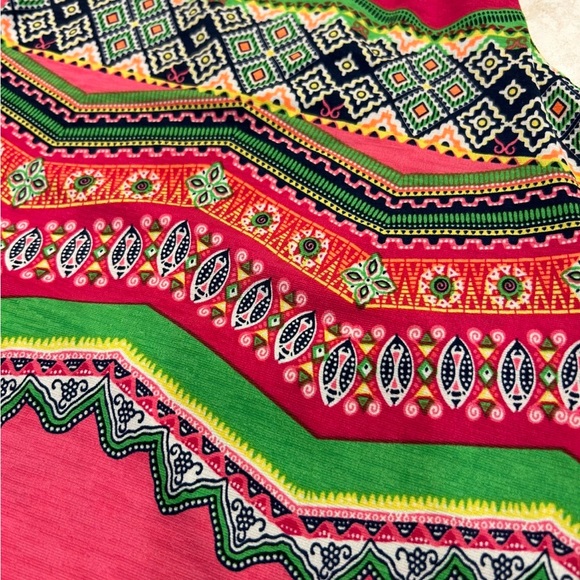 Light, colorful, loose pants with elastic waist-perfect condition - Picture 2 of 6